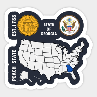 State of Georgia Sticker